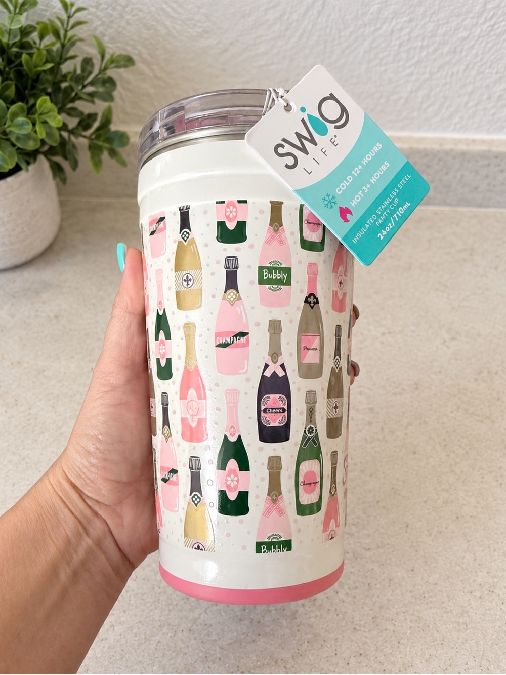 Swig Life BUBBLY Party Cup 24oz